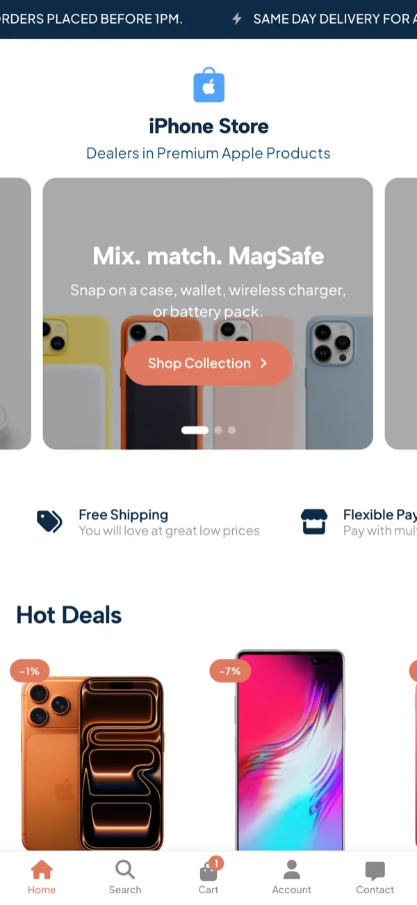 A real shop on MyDuka